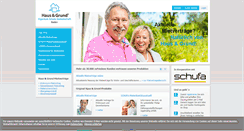 Desktop Screenshot of hausundgrund-mietvertrag.de